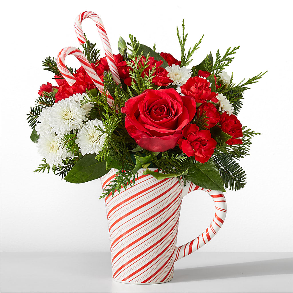Peppermint Swirl Mug – COBORN'S INC FLORAL SHOPPES, Saint Cloud MN