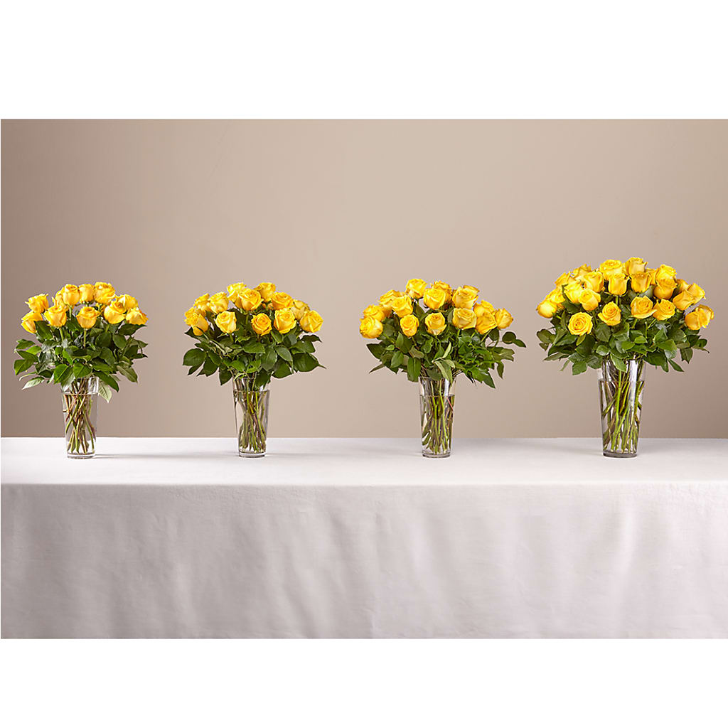 Long Stem Yellow Rose Bouquet – COBORN'S INC FLORAL SHOPPES, Saint Cloud MN