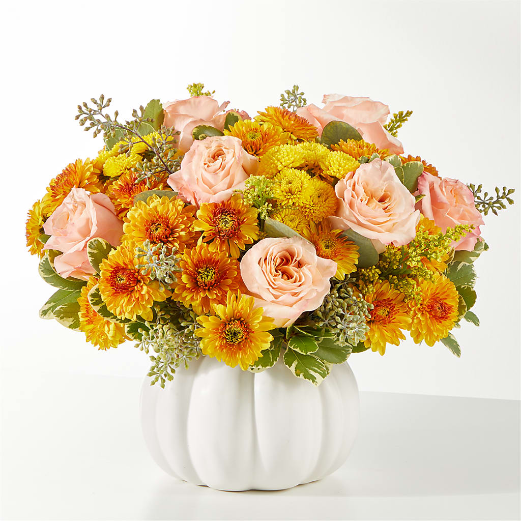 Peachy Pumpkin – COBORN'S INC FLORAL SHOPPES, Saint Cloud MN