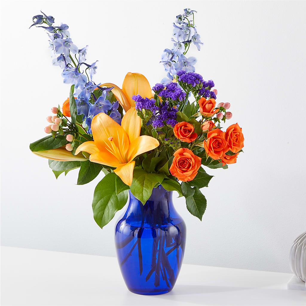 Radiant Citrus Bouquet – COBORN'S INC FLORAL SHOPPES, Saint Cloud MN