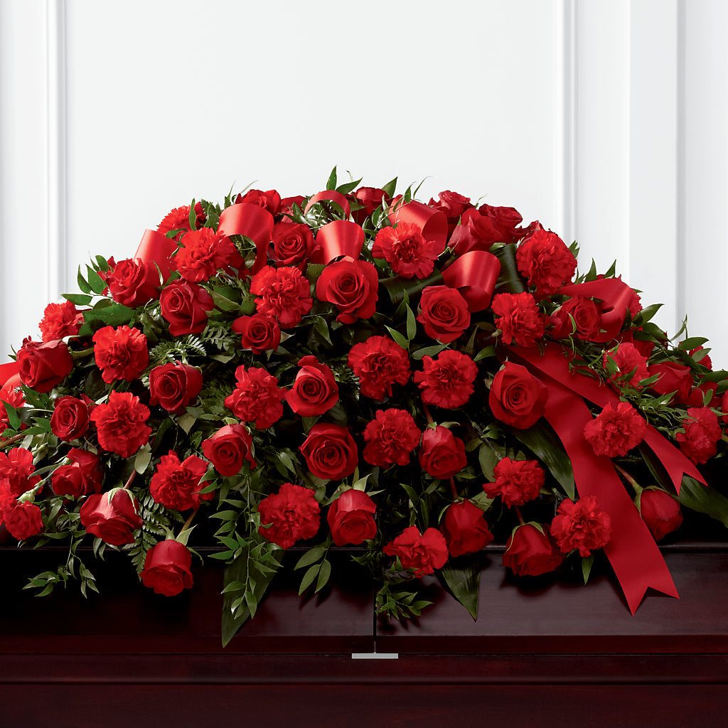 Tribute of Life Casket Spray – COBORN'S INC FLORAL SHOPPES, Saint Cloud MN