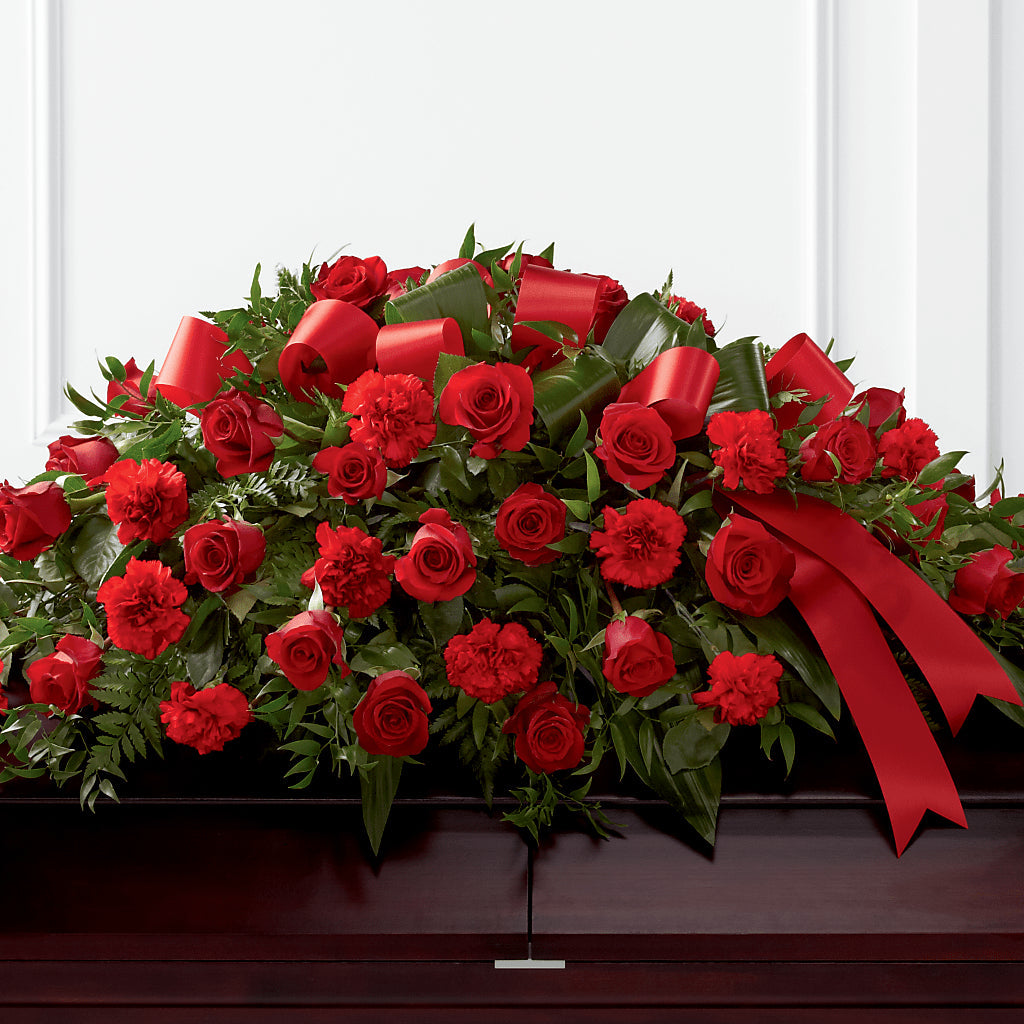 Tribute of Life Casket Spray – COBORN'S INC FLORAL SHOPPES, Saint Cloud MN