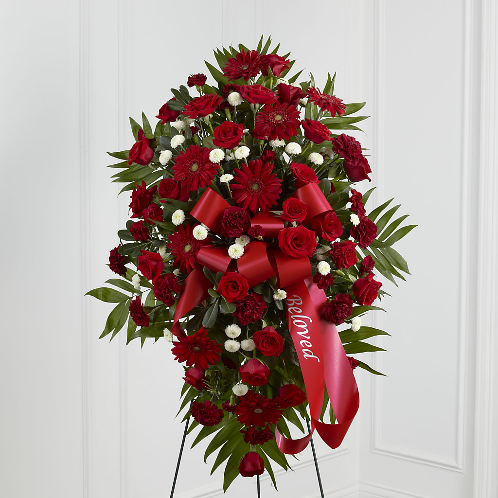 Treasured Memories Standing Spray – COBORN'S INC FLORAL SHOPPES, Saint Cloud MN