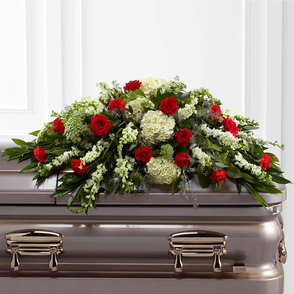 Sincerity Casket Spray – COBORN'S INC FLORAL SHOPPES, Saint Cloud MN