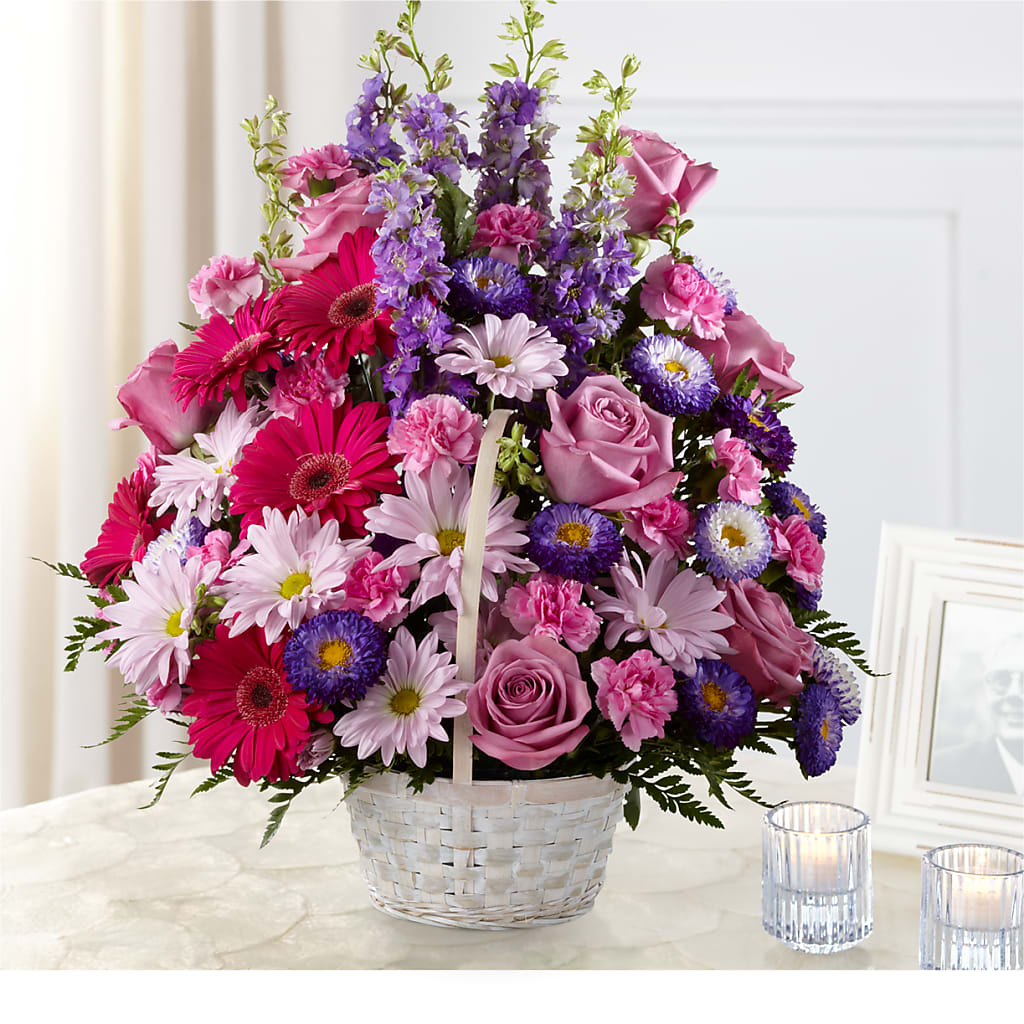 Pastel Peace Basket – COBORN'S INC FLORAL SHOPPES, Saint Cloud MN
