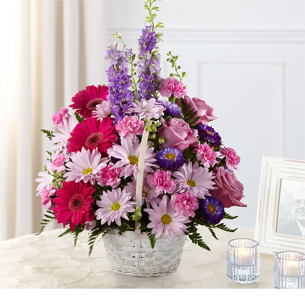 Pastel Peace Basket – COBORN'S INC FLORAL SHOPPES, Saint Cloud MN