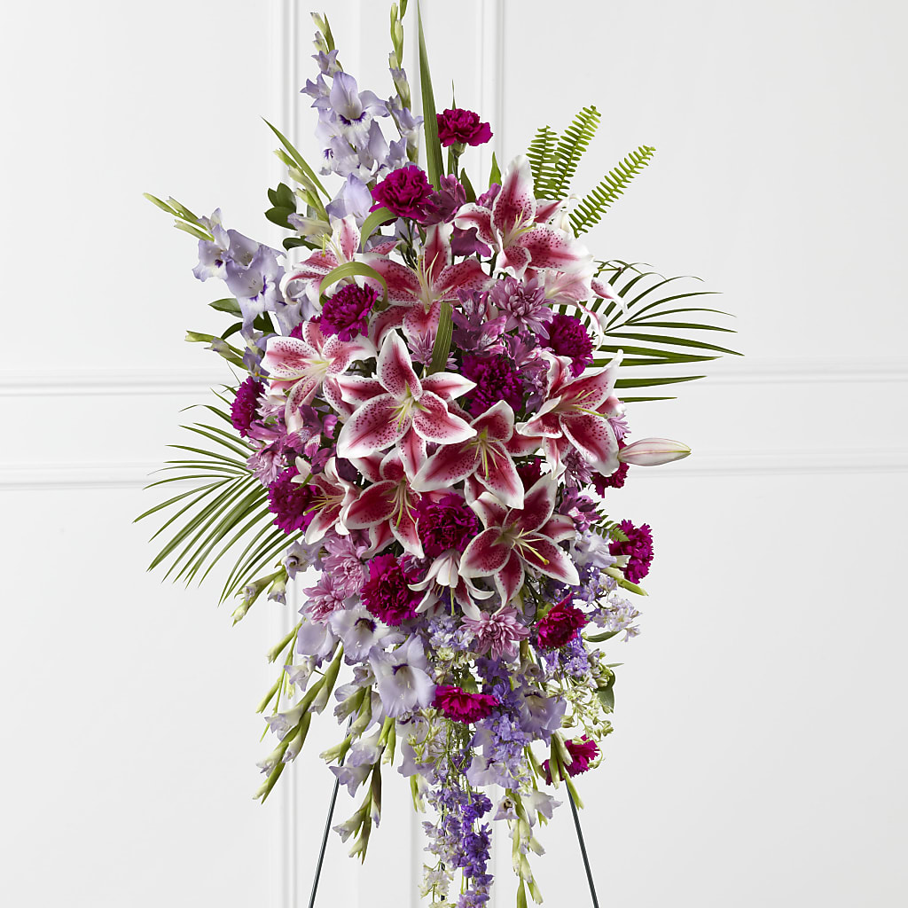 Tender Touch Standing Spray – COBORN'S INC FLORAL SHOPPES, Saint Cloud MN