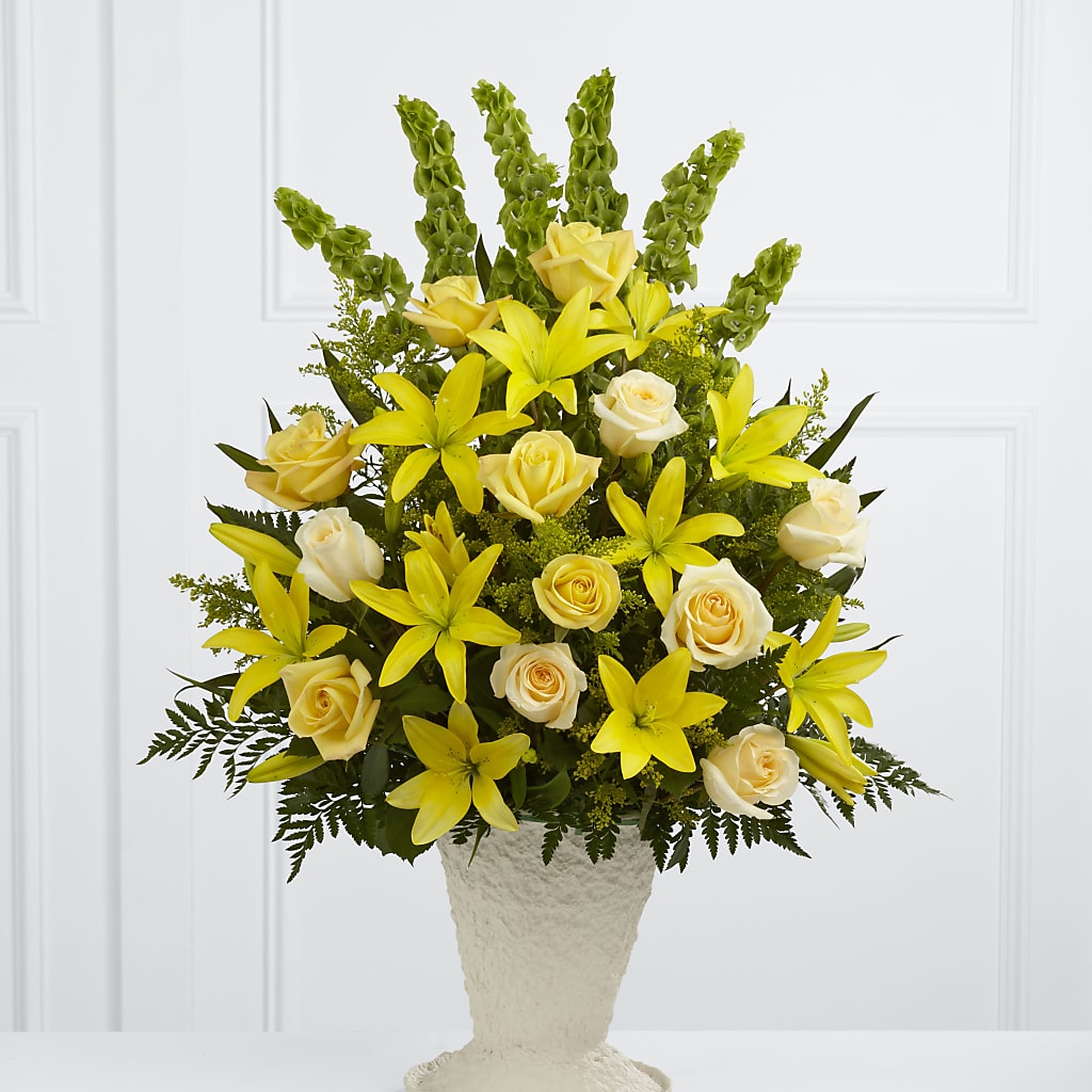Golden Memories Arrangement – COBORN'S INC FLORAL SHOPPES, Saint Cloud MN