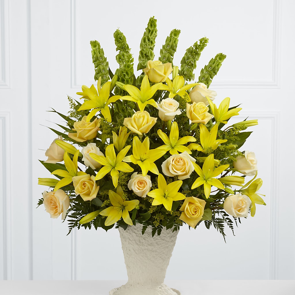 Golden Memories Arrangement – COBORN'S INC FLORAL SHOPPES, Saint Cloud MN
