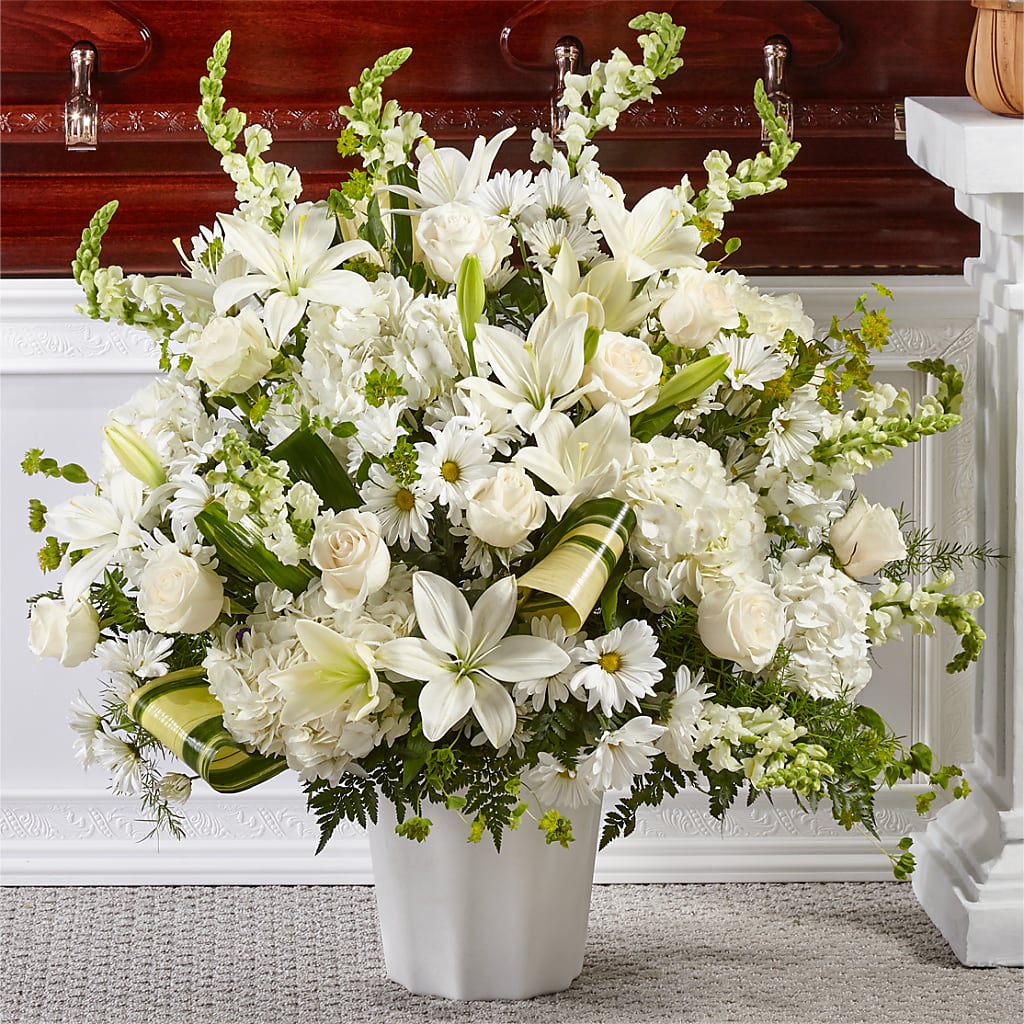 Thoughts of Tranquility Floor Basket – COBORN'S INC FLORAL SHOPPES, Saint Cloud MN