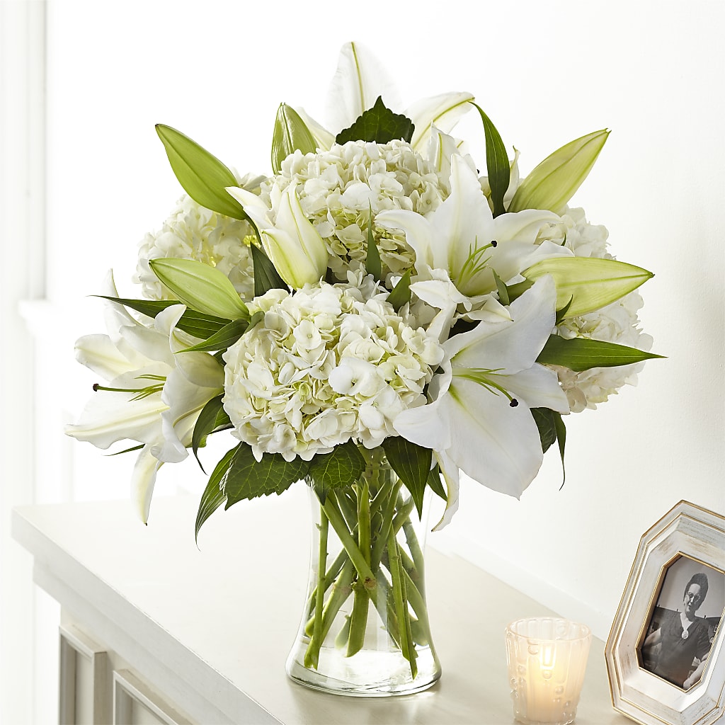 Compassionate Lily Bouquet – COBORN'S INC FLORAL SHOPPES, Saint Cloud MN