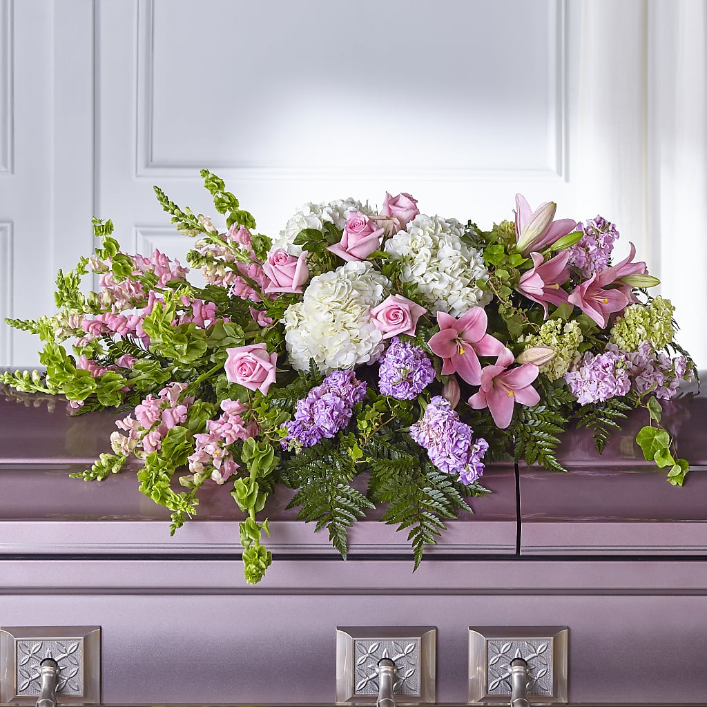 Life's Gratitude Casket Spray – COBORN'S INC FLORAL SHOPPES, Saint Cloud MN