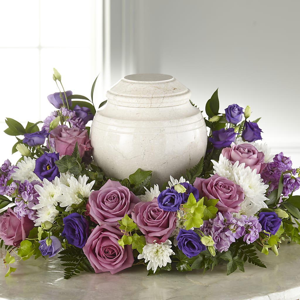 Blooming Sympathy Cremation Adornment – COBORN'S INC FLORAL SHOPPES, Saint Cloud MN