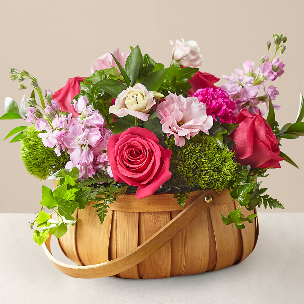 Radiance in Bloom Basket – COBORN'S INC FLORAL SHOPPES, Saint Cloud MN