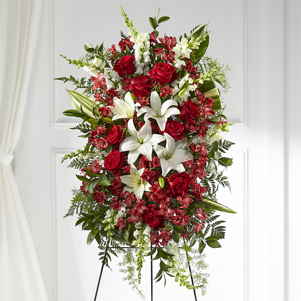 Everlasting Memory Standing Spray – COBORN'S INC FLORAL SHOPPES, Saint Cloud MN