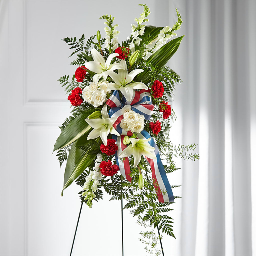 Stars of Life Standing Spray – COBORN'S INC FLORAL SHOPPES, Saint Cloud MN
