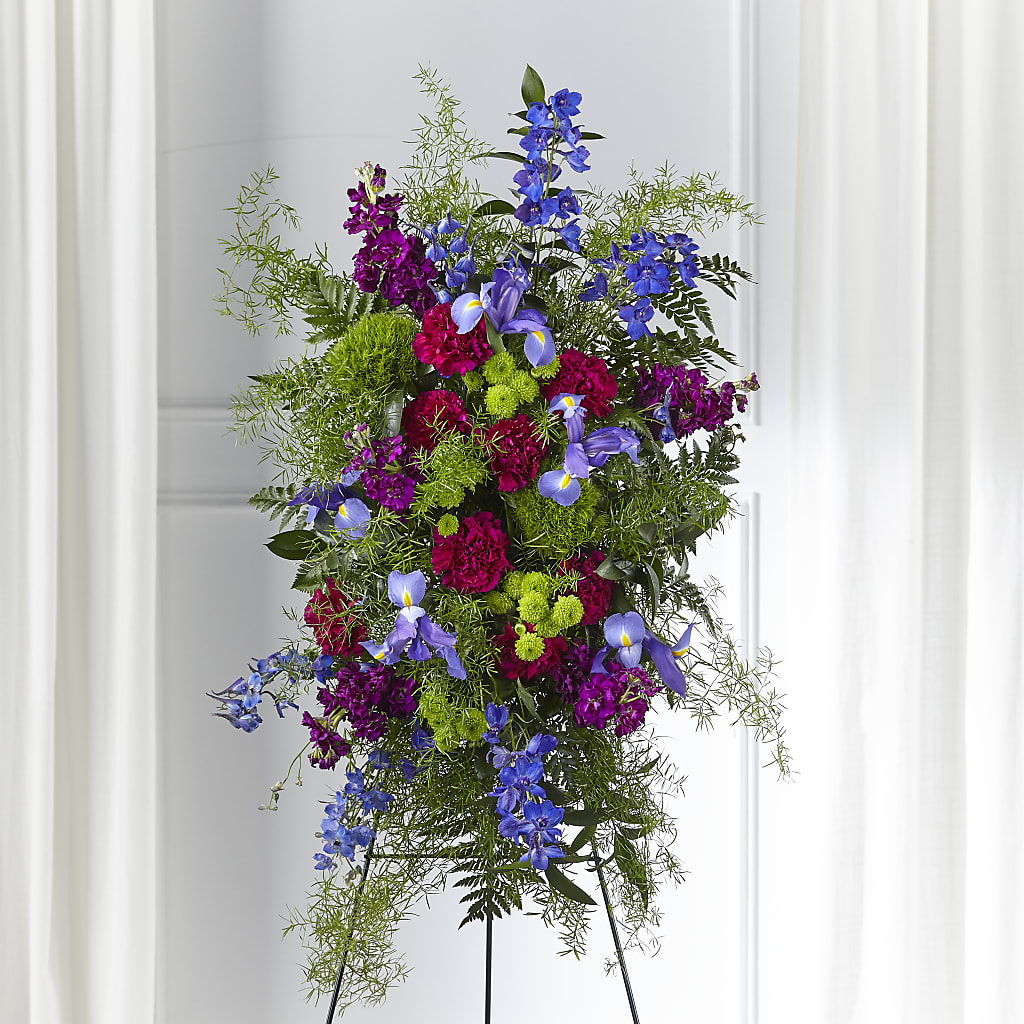 Heavenly Skies Standing Spray – COBORN'S INC FLORAL SHOPPES, Saint Cloud MN
