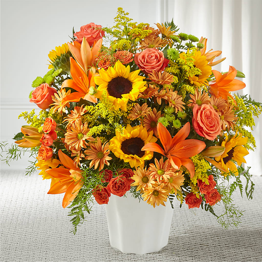 Harvest Thoughts Floor Basket – COBORN'S INC FLORAL SHOPPES, Saint Cloud MN