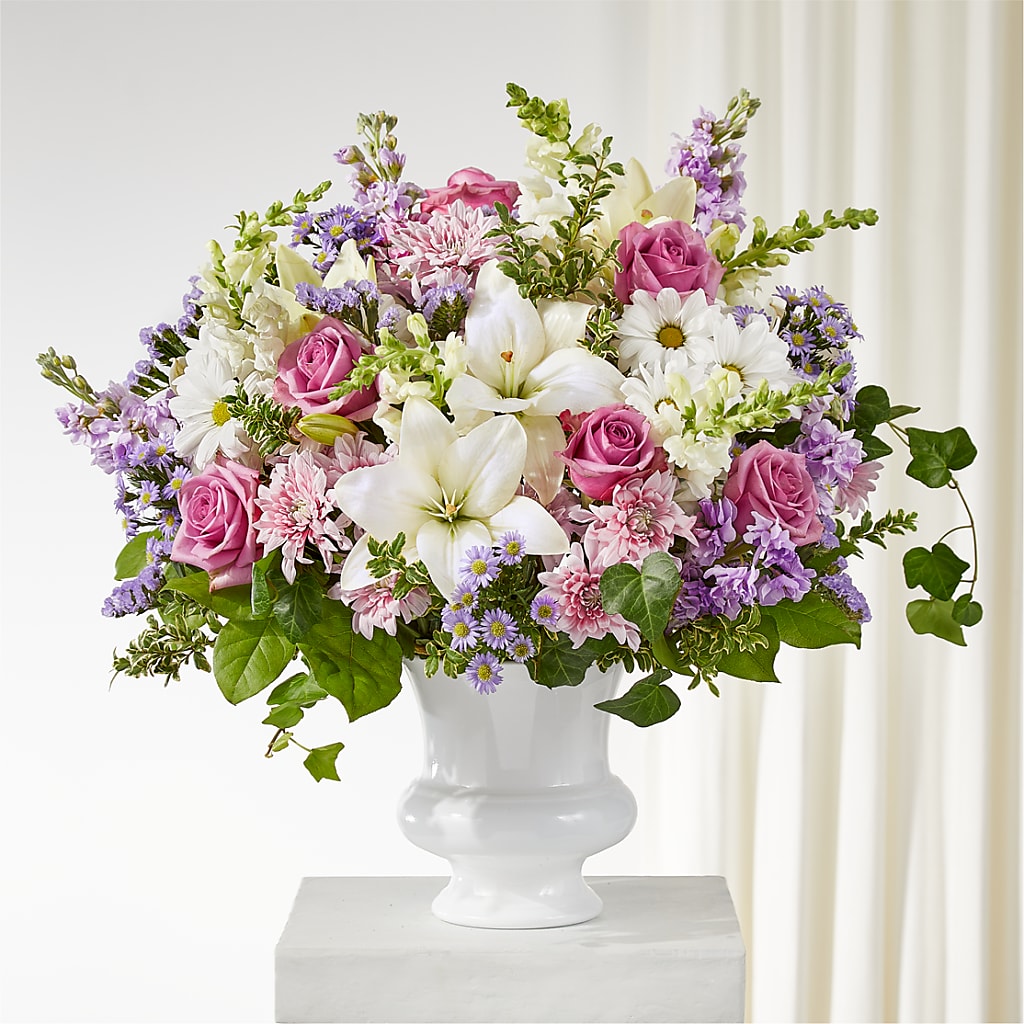 Remarkable Life Urn Arrangement – COBORN'S INC FLORAL SHOPPES, Saint Cloud MN