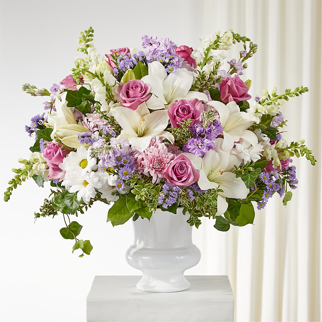 Remarkable Life Urn Arrangement – COBORN'S INC FLORAL SHOPPES, Saint Cloud MN
