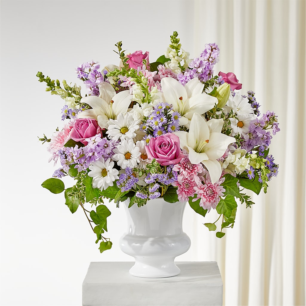 Remarkable Life Urn Arrangement – COBORN'S INC FLORAL SHOPPES, Saint Cloud MN