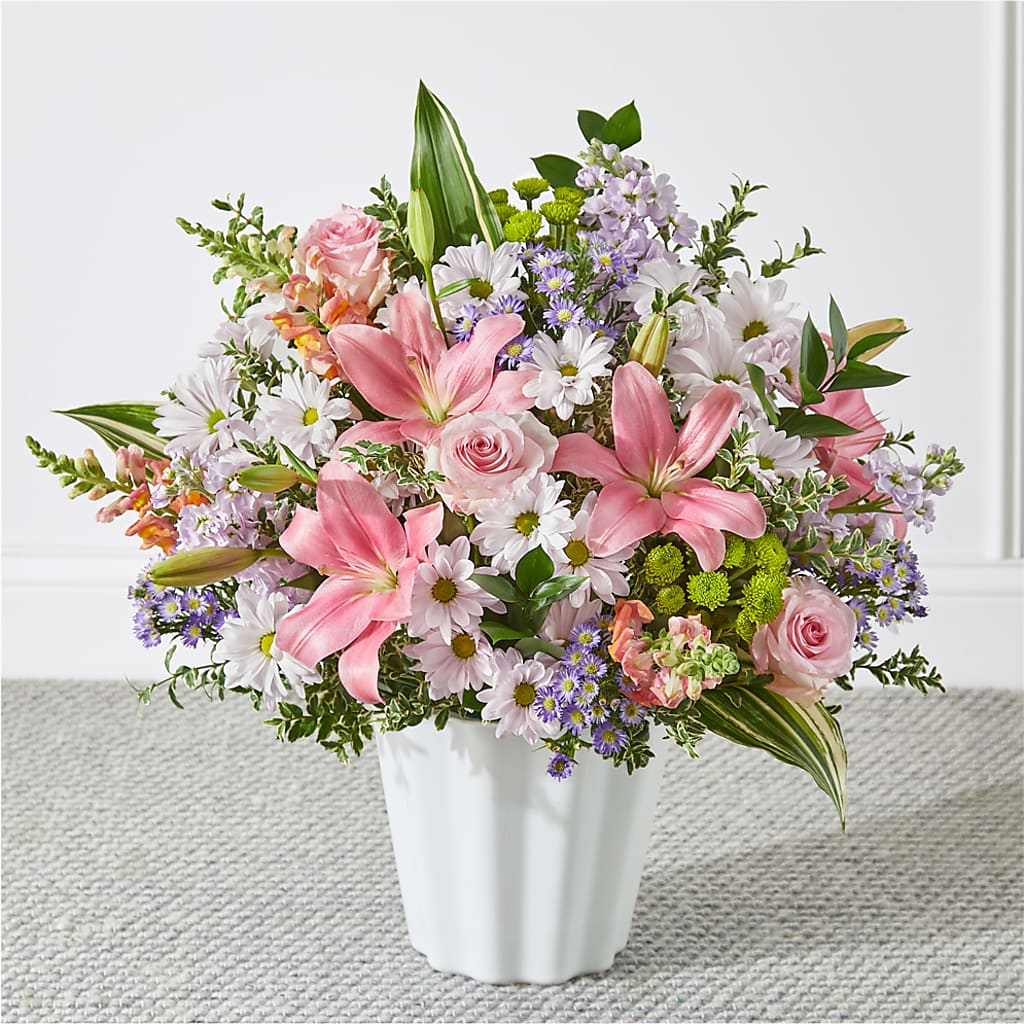 Abundant Compassion Floor Basket – COBORN'S INC FLORAL SHOPPES, Saint Cloud MN
