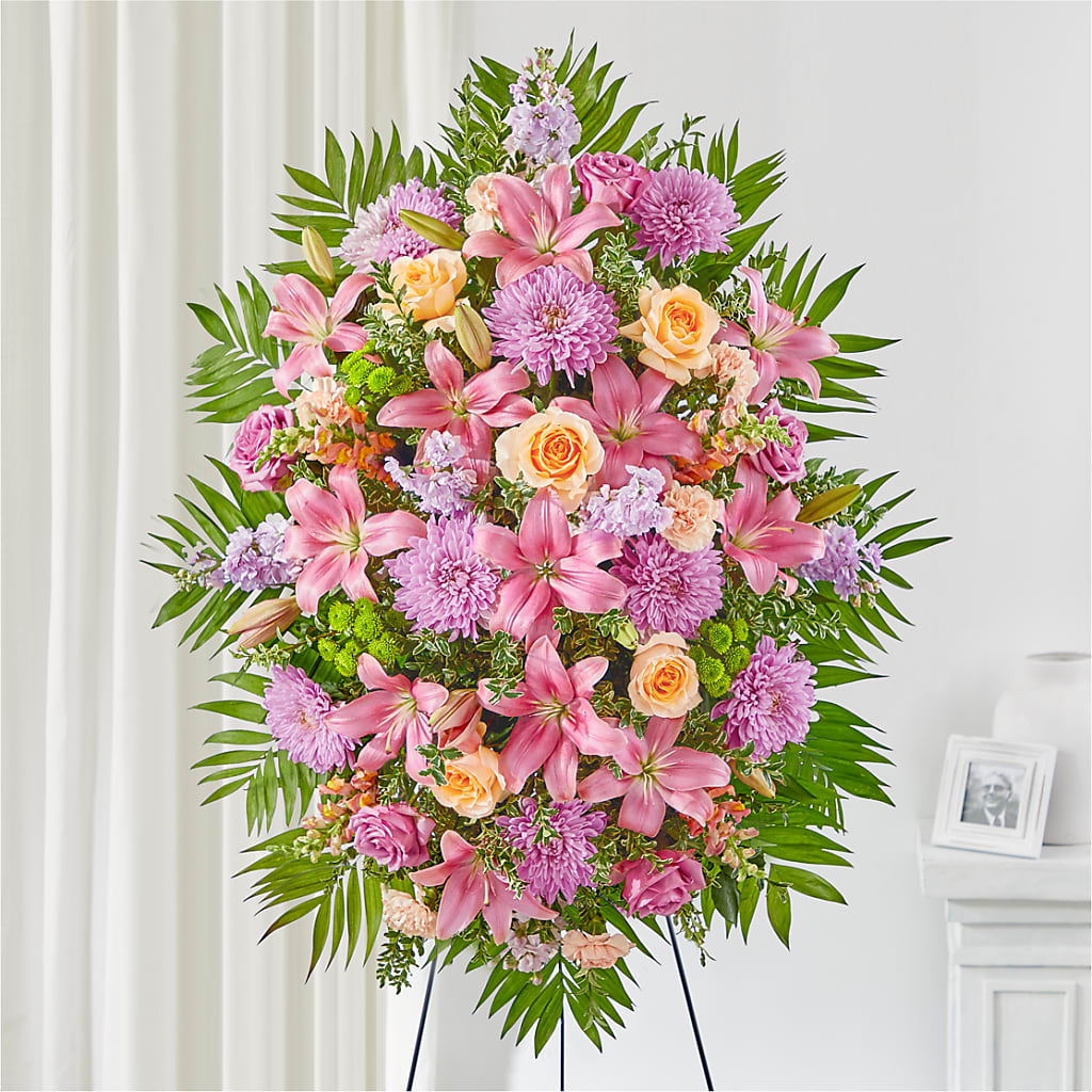Love & Light Standing Spray – COBORN'S INC FLORAL SHOPPES, Saint Cloud MN