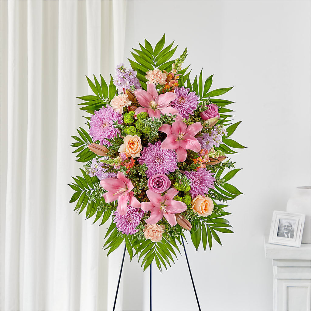 Love & Light Standing Spray – COBORN'S INC FLORAL SHOPPES, Saint Cloud MN