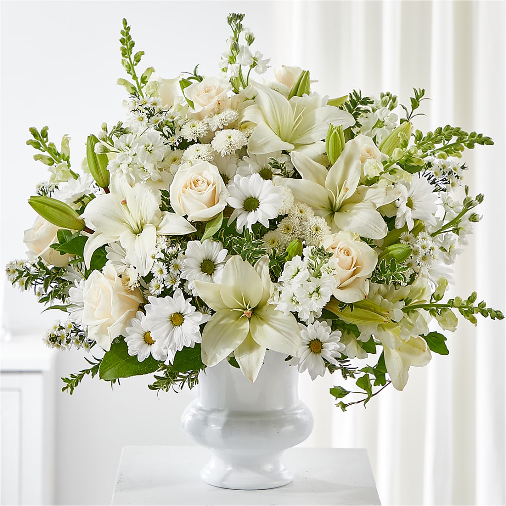 Uplifting Urn Arrangement – COBORN'S INC FLORAL SHOPPES, Saint Cloud MN