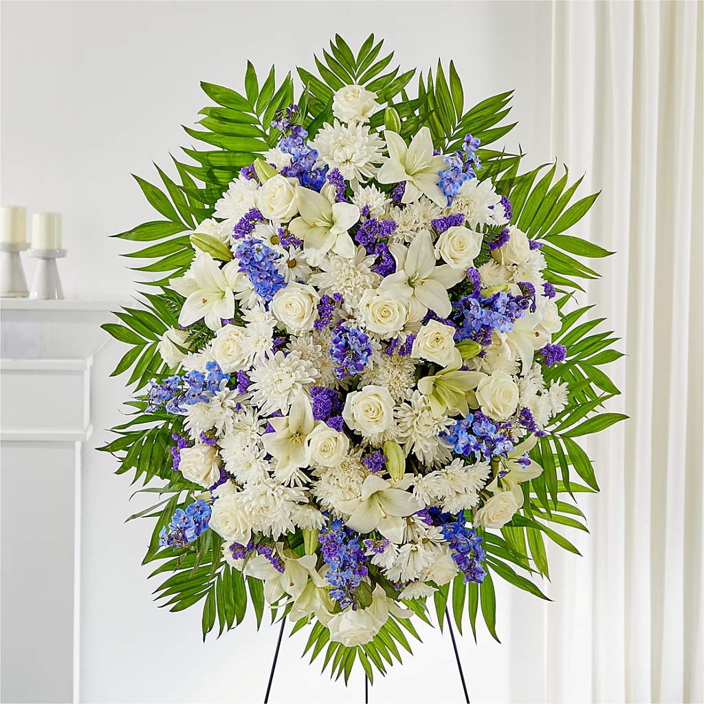 At Rest Standing Spray – COBORN'S INC FLORAL SHOPPES, Saint Cloud MN