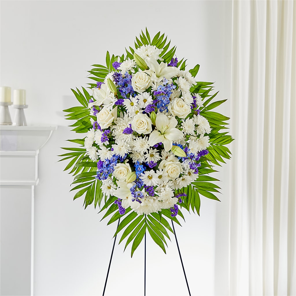 At Rest Standing Spray – COBORN'S INC FLORAL SHOPPES, Saint Cloud MN
