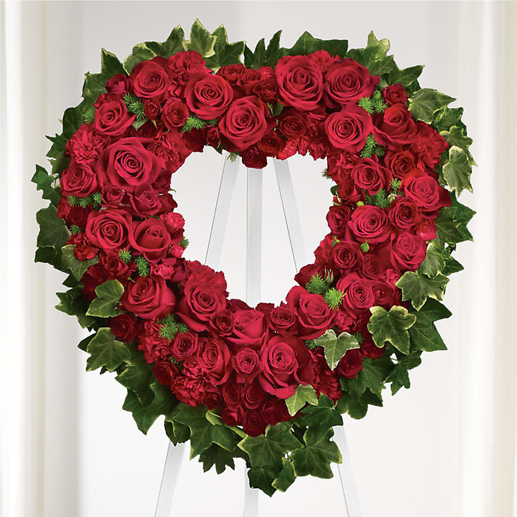 Wholehearted Standing Spray – COBORN'S INC FLORAL SHOPPES, Saint Cloud MN