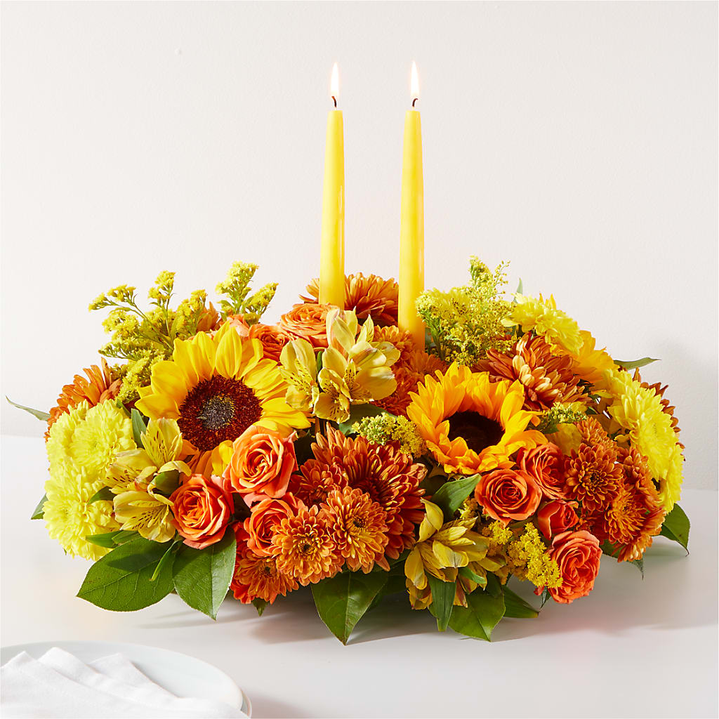 Autumn Harmony Centerpiece – COBORN'S INC FLORAL SHOPPES, Saint Cloud MN