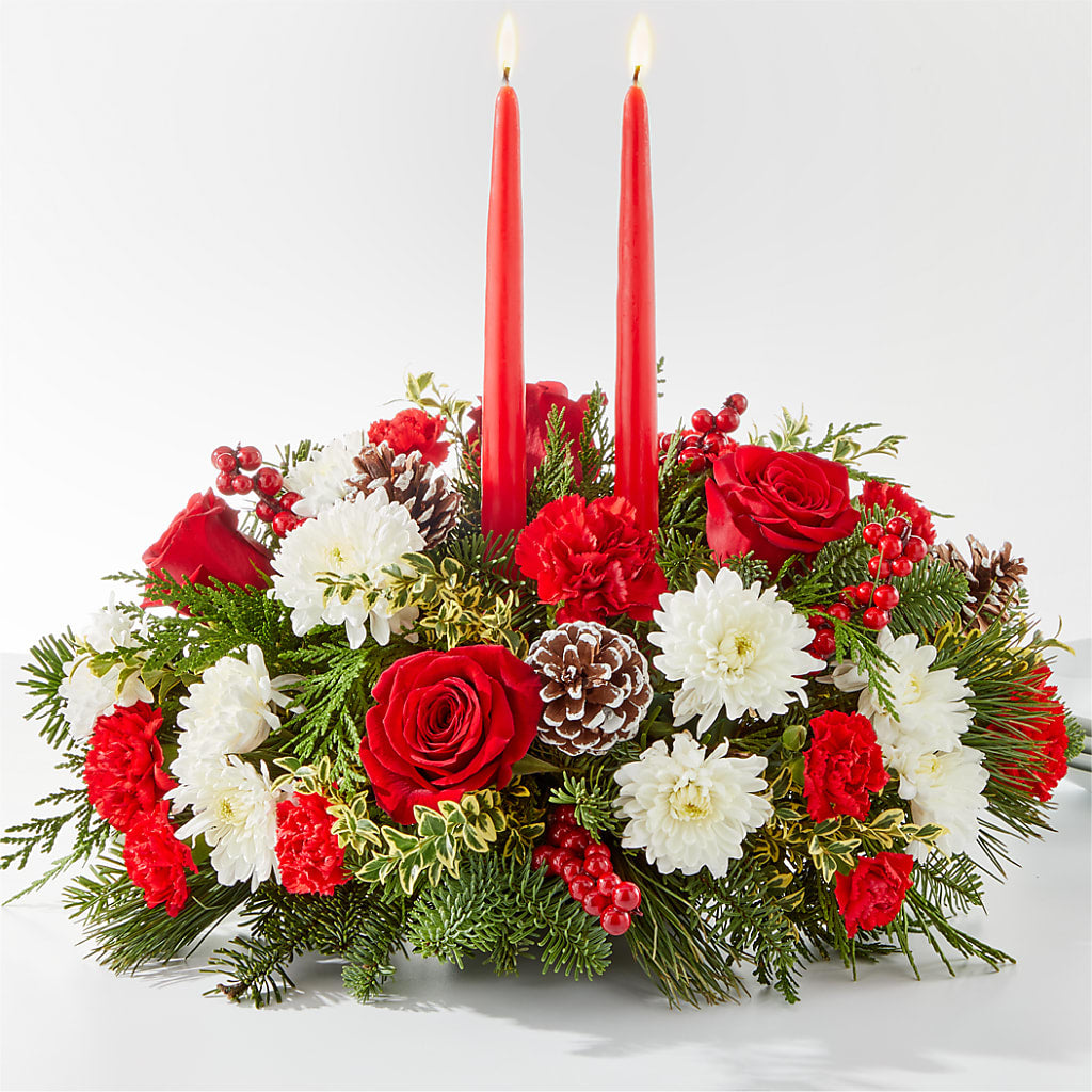 Holiday Soiree Centerpiece – COBORN'S INC FLORAL SHOPPES, Saint Cloud MN