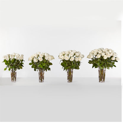 Long Stem White Rose Bouquet – COBORN'S INC FLORAL SHOPPES, Saint Cloud MN