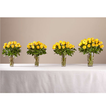 Long Stem Yellow Rose Bouquet – COBORN'S INC FLORAL SHOPPES, Saint Cloud MN