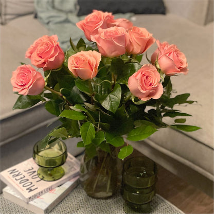 Long Stem Pink Rose Bouquet – COBORN'S INC FLORAL SHOPPES, Saint Cloud MN