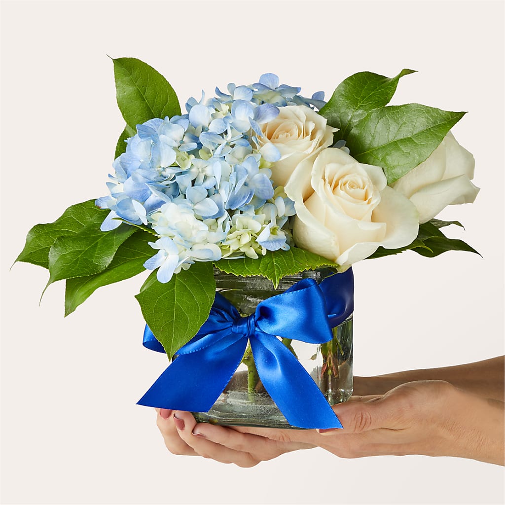 Sky Blue Delight Bouquet – COBORN'S INC FLORAL SHOPPES, Saint Cloud MN
