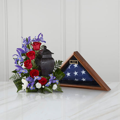 Patriotic Tribute Arrangement – COBORN'S INC FLORAL SHOPPES, Saint Cloud MN