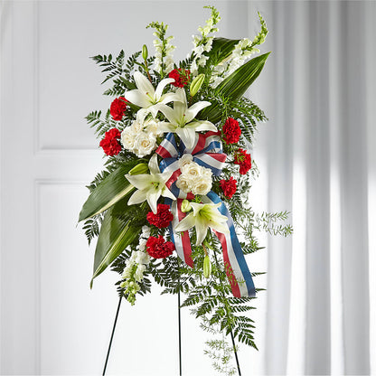 Stars of Life Standing Spray – COBORN'S INC FLORAL SHOPPES, Saint Cloud MN