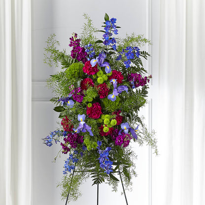 Heavenly Skies Standing Spray – COBORN'S INC FLORAL SHOPPES, Saint Cloud MN