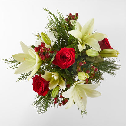 Evergreen Delight Bouquet & Happy Birthday Topper – COBORN'S INC FLORAL SHOPPES, Saint Cloud MN