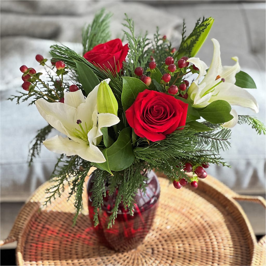Evergreen Delight Bouquet – COBORN'S INC FLORAL SHOPPES, Saint Cloud MN