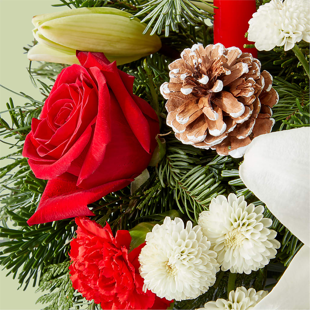 Seasonal Festivities Centerpiece – COBORN'S INC FLORAL SHOPPES, Saint Cloud MN