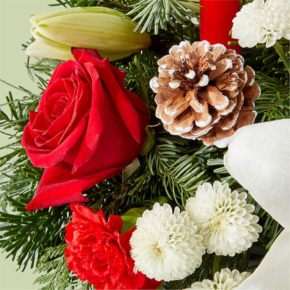 Seasonal Festivities Centerpiece – COBORN'S INC FLORAL SHOPPES, Saint Cloud MN