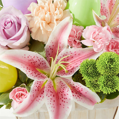 Eggcellent Blooms Basket – COBORN'S INC FLORAL SHOPPES, Saint Cloud MN