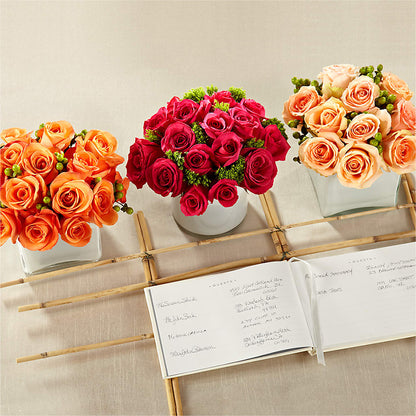 Dawn Rose Centerpiece – COBORN'S INC FLORAL SHOPPES, Saint Cloud MN